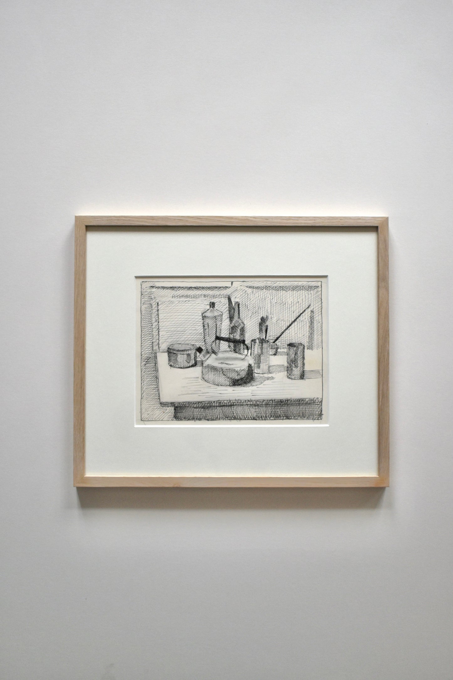 Jørgen S. Basse tuschtegning